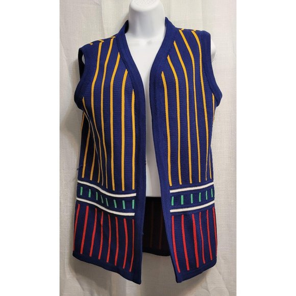 Bodin Knits Vintage Dacron Vest Sz M - Picture 1 of 4